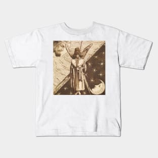 Dantis Amor - Finished Study by Dante Gabriel Rossetti Kids T-Shirt